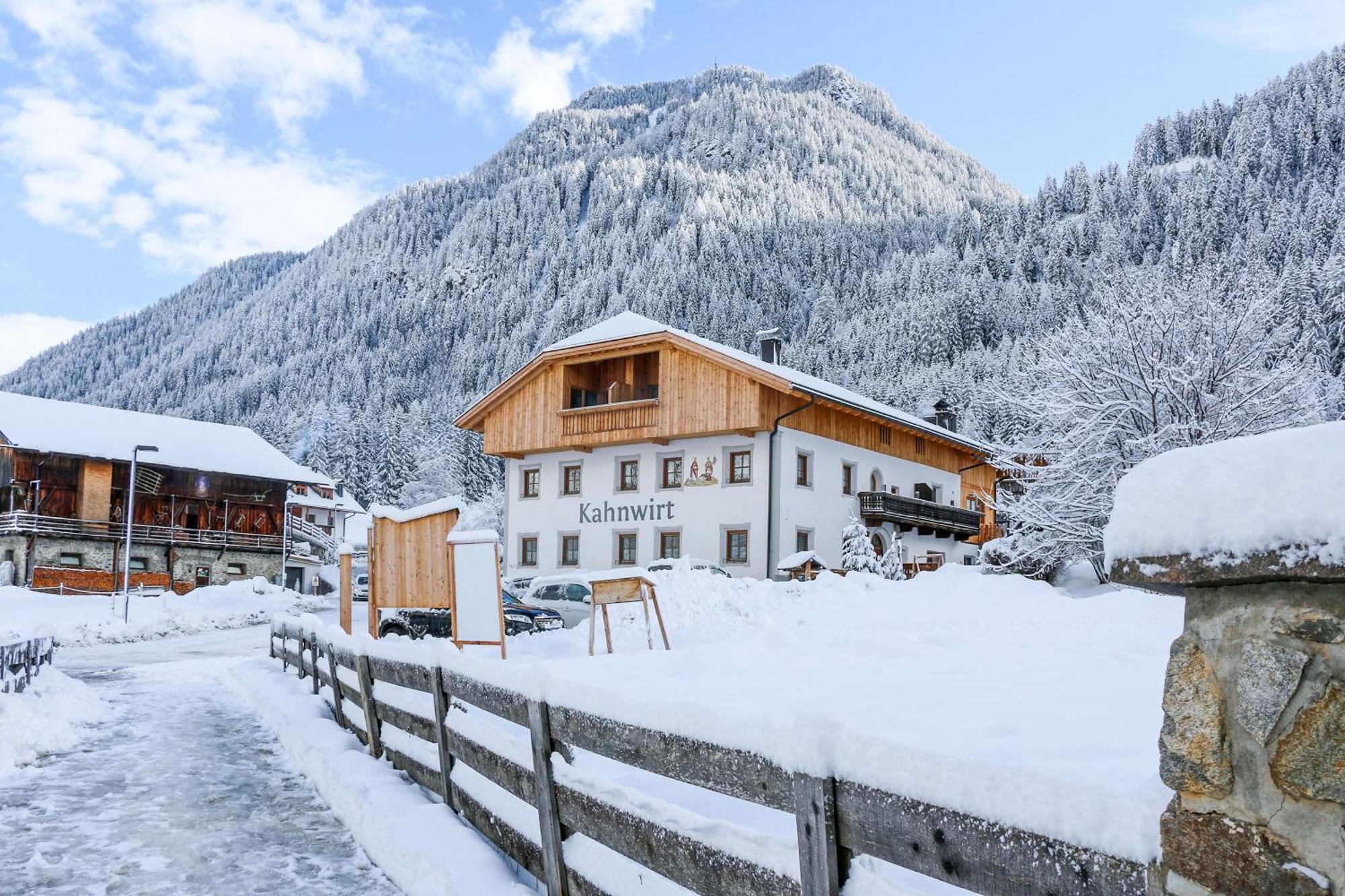 Ferienwohnung Kahnwirt Santa Maddalena in Casies Exterior foto