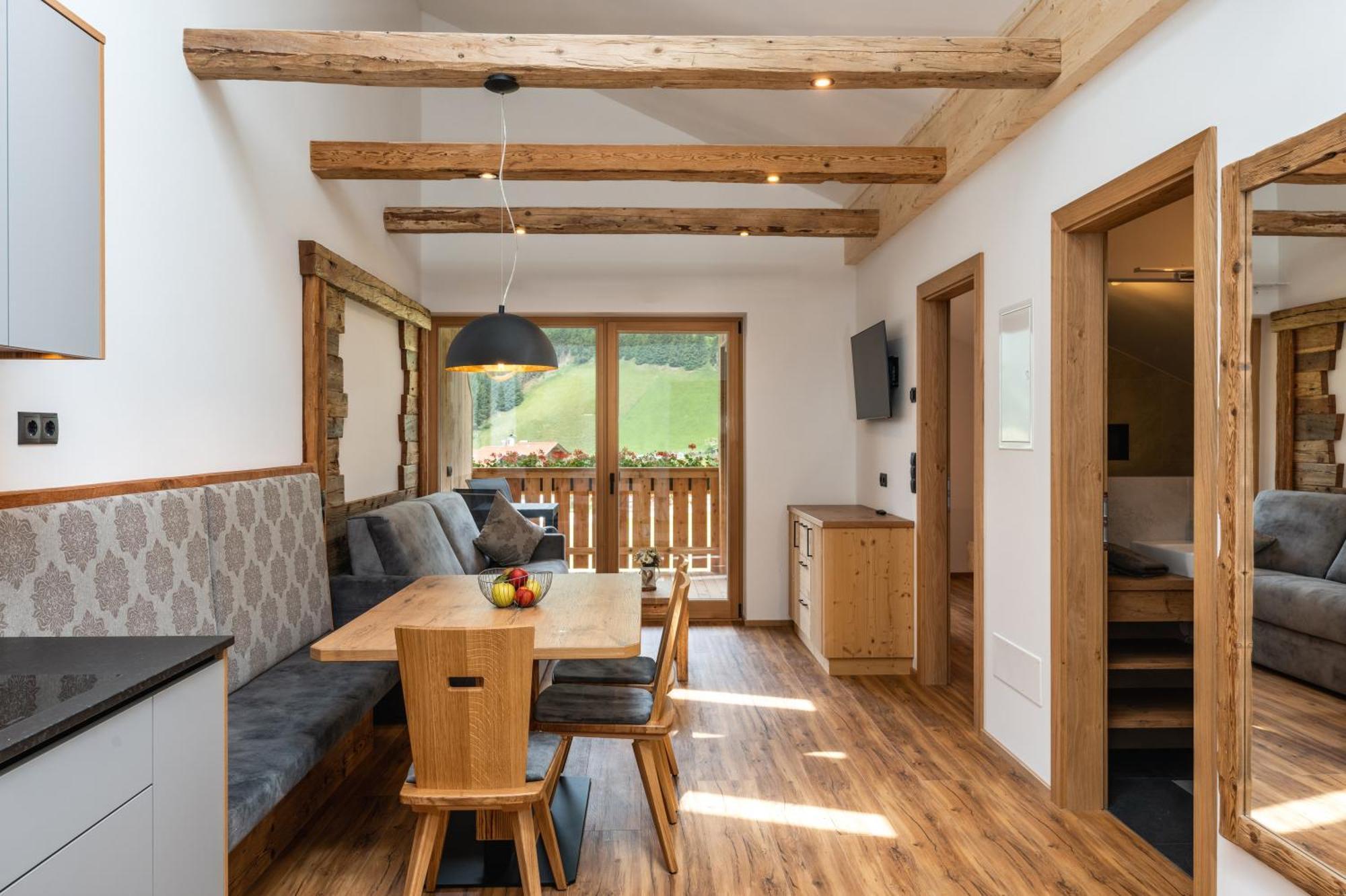 Ferienwohnung Kahnwirt Santa Maddalena in Casies Exterior foto